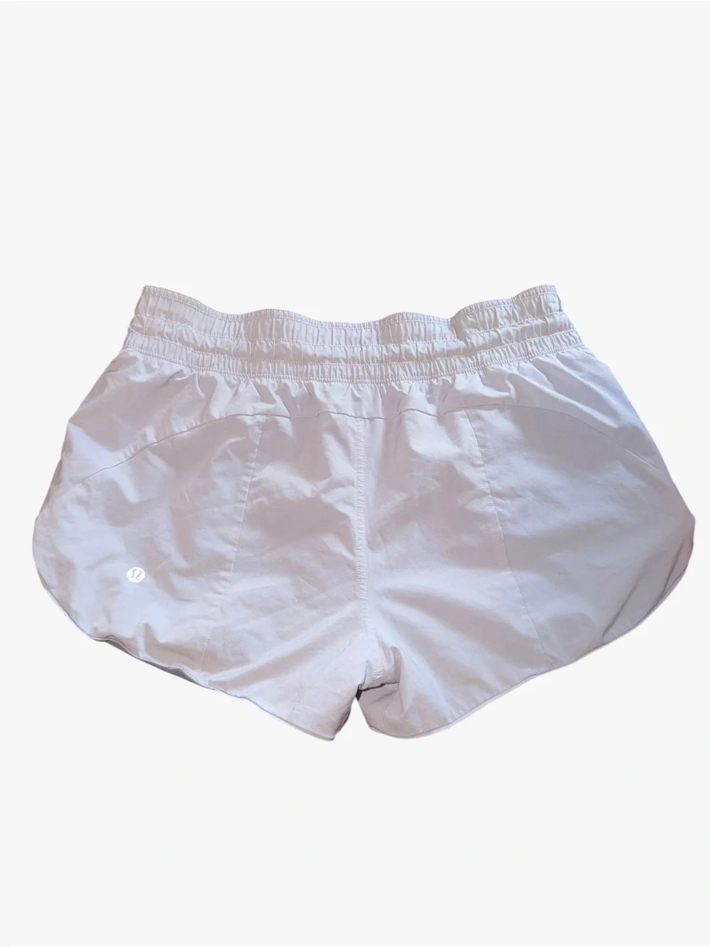 lululemon athletica Light Lavender Athletic Shorts with Drawstring